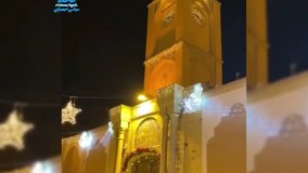 حال و هوای محله ارامنه اصفهان در شب سال نو