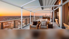 جدیدترین سایبان برقی برای فستفود