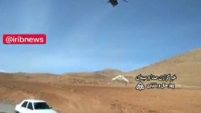 سقوط یک فروند پهپاد در کوهرنگ