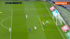 خلاصه بازی بارسلونا ۵ - آلاوز ۱