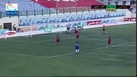 خلاصه بازی نساجی ۱ - گل گهر ۲