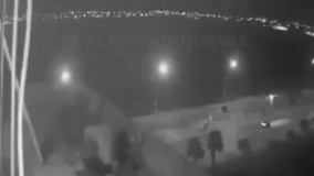 فیلم منتشره از انفجار سه‌موشک در  داخل فرودگاه اربیل