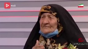 دعاهای مادرِ شیرین‌ زبانِ ۱۰۰ ساله برای انصاریان