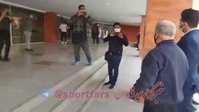 حضور پیشکسوتان پرسپولیس و استقلال  در بیمارستان فرهیختگان