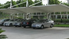 بهترین سقف سایبان غشائی پارکینگ ماشین شرکت مهلر