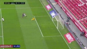 خلاصه بازی سویا 0 - بارسلونا 2