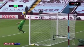 خلاصه بازی استون ویلا ۱ - آرسنال ۰