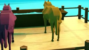 آموزش ساخت مدل Lowpolay اسب