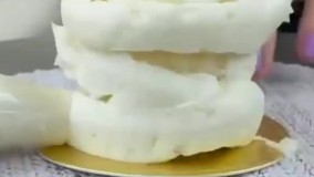 ایده درست کردن مینی کیک و دکور با باترکریم