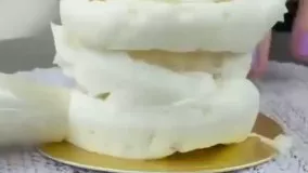 ایده درست کردن مینی کیک و دکور با باترکریم