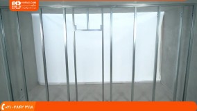 آموزش اجرای باکس کناف دیوار با لبه نور مخفی