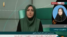 آخرین آمار کرونا در ایران، ۲۲ اسفند ۹۹: فوت ۵۳ نفر در شبانه روز گذشته