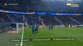 گل سوم زنیت به احمد‌گروژنی توسط آرتم زیوبا با پاس سردار آزمون در دقیقه 74