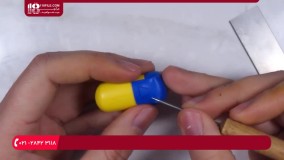 مراحل ساخت عروسک خمیری _ عروسک مینیون