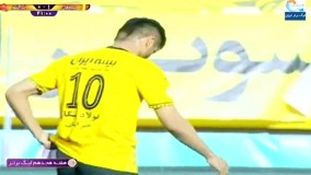 خلاصه بازی سپاهان ۲ - تراکتور ۰