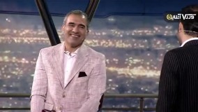 حضور عابد زاده با عصا در همرفیق !