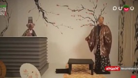 جناب‌ خان در شمايل استاد بزرگ سامورايی