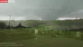 مرگ ۵ آمریکایی بر اثر گردباد در آلاباما