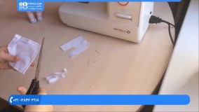آموزش دوخت عروسک روسی :: دوخت کفش و لباس برای عروسک