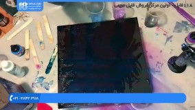 آموزش نقاشی با رزین اپوکسی به صورت سه بعدی