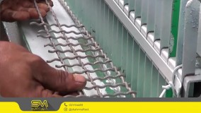 ساخت توری پرسی با دستگاه نیمه‌اتومات | آموزش گام‌به‌گام