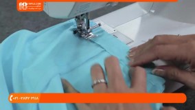 آموزش کش دوزی برای دامن زنانه