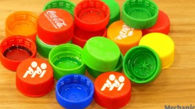 ترفند ساخت کاردستی با درب بطری نوشابه