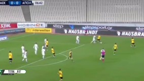گل اول آاِک آتن به آپولون توسط کریم انصاری فرد