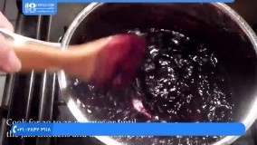 آموزش درست کردن مربا - مربای بلوبری