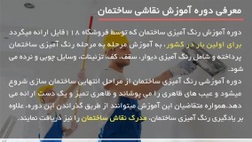 آموزش رنگ آمیزی ساختمان- نحوه رنگ آمیزی درب چوبی با پیستوله بدون هوا