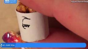 عروسک خمیری - آموزش درست کردن مرغ کنتاکی