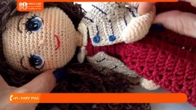 بافت عروسک دختر-عروسک سوفیا - قسمت دوم