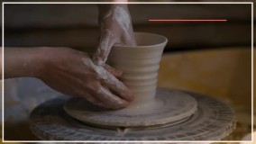 آموزش سفالگری با چرخ - ساخت سه نوع کاسه سفالی پارت 2