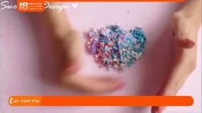 زیورآلات خمیری - آموزش ساخت گردنبند طرح اقیانوس