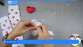 عروسک جورابی -  آموزش دوخت عروسک خرگوش