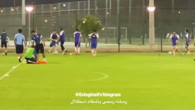 آغاز تمرین استقلالی‌ها در جده