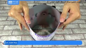 آموزش ساخت آبنما-آبنما با آکواریوم استفاده از لوله یی وی سی