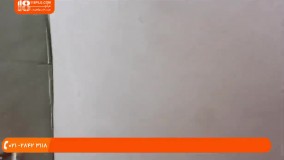 نصب دیوار پوش سه بعدی - اجرای الگوی سنگ شکسته بر روی دیوار