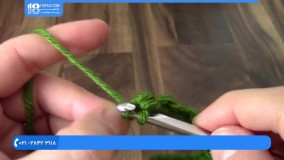 آموزش بافت کلاه و شالگردن-بافت شال