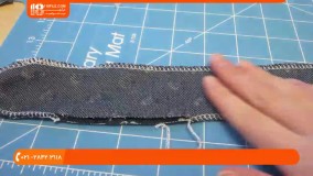 آموزش خیاطی مولر- آموزش دوخت هدبند