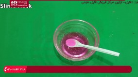 اسلایم- آموزش ساخت اسلایم با شکر و چسب