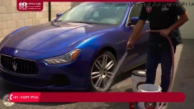 آموزش صفرشویی - شستشو لاستیک و رینگ خودرو