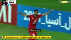 گل دوم پرسپولیس به الریان توسط شهریار مغانلو