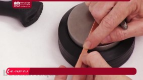 آموزش جواهر سازی - مهرزنی حروف برروی دست بند