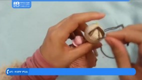 آموزش عروسک بافتنی با قلاب - آموزش موهای عروسک