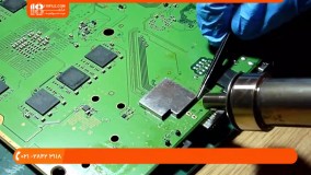 آموزش تعمیر پلی استیشن - عیب یابی و تعویض آی سی HDMI پلی استیشن