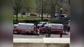 ساختمان کنگره آمریکا به دلیل تهدید امنیتی مسدود شد