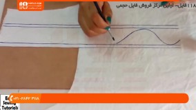 آموزش نقاشی روی پارچه - طراحی سنتی روی لباس