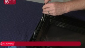 آموزش تعمیر ماکروویو | تعویض ضامن قفل درب مایکروویو برندFrigidaire