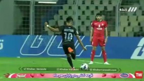 گل اول گوای هند به پرسپولیس توسط اِدو بدیا در دقیقه ۱۳